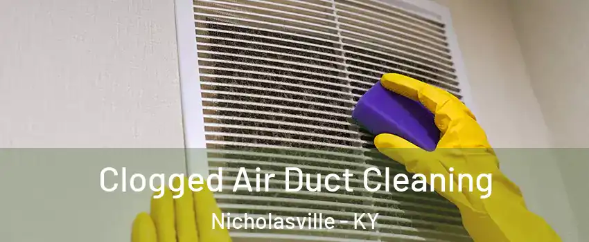  Clogged Air Duct Cleaning Nicholasville - KY