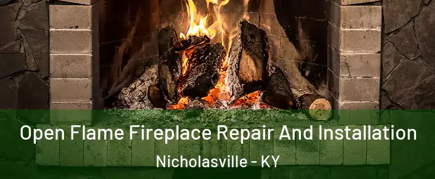  Open Flame Fireplace Repair And Installation Nicholasville - KY